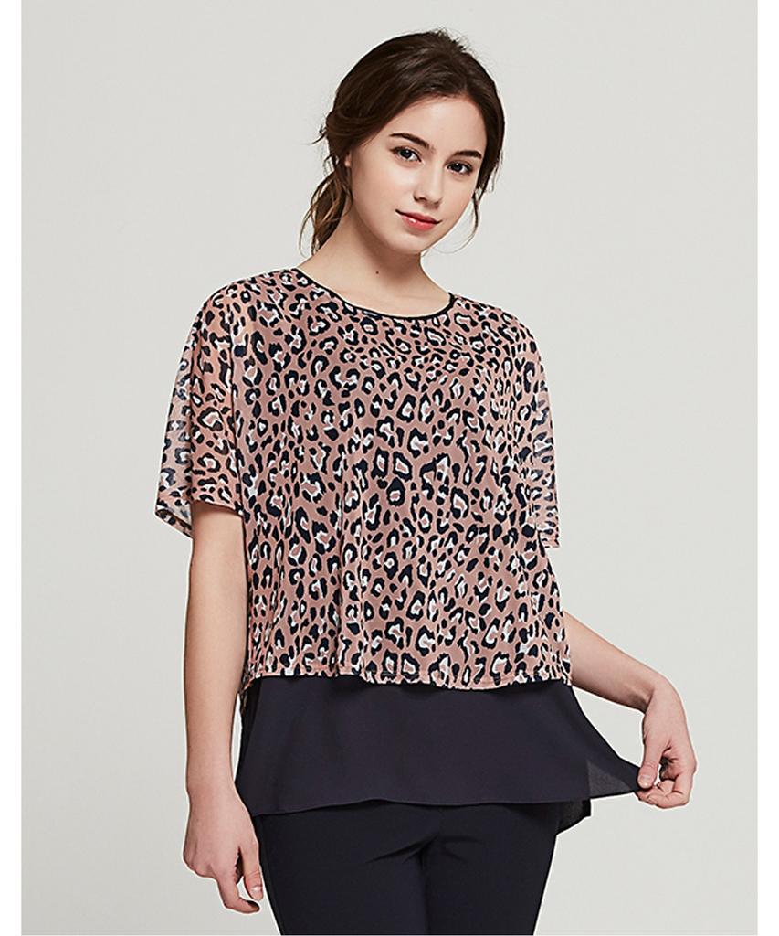 OLIVIALAUREN Leopard Print T-Shirt_Vocasvm5316