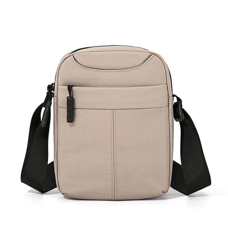Nylon Crossbody Bag Multi-Pocket Design Men's Casual Daily Outdoor Messenger Bag