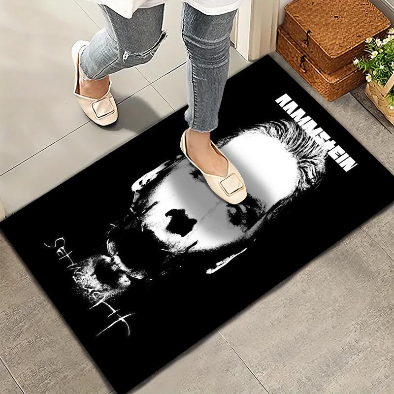 Rammstein Carpet Rug for Living Room Bedroom Home Sofa Decoration,Kids play Nonslip Floor Mat