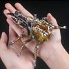 Quebra-Cabeça 3D de Metal Inseto Mutante Estilo Mecânico Grande Saco Inseto Besouros Cervo Rinoceronte Kits de Modelo Montados Artesanato de Alto Padrão Presente