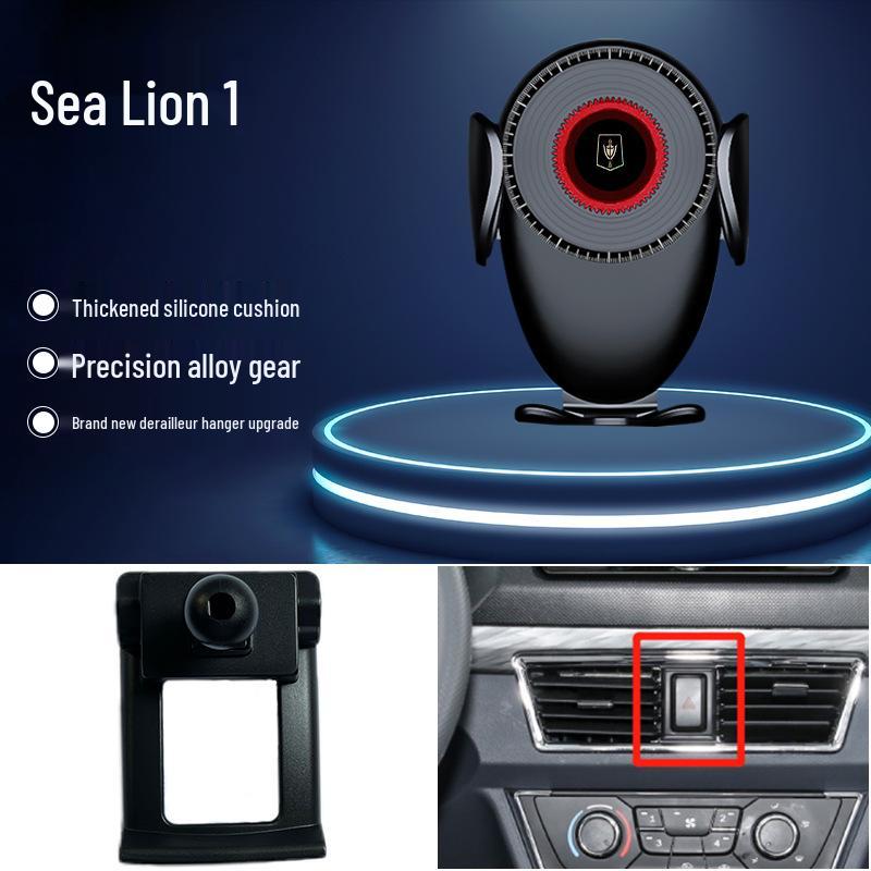 Jinbei Haishi Car Phone Holder - Air Vent Mount with Gravity Sensing.