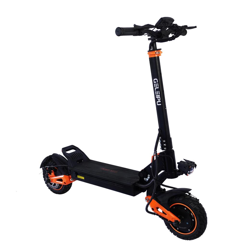 GELEIPU Z1 PRO Dual Motor Electric Scooter, 52V 20Ah Battery, Hydraulic Suspension