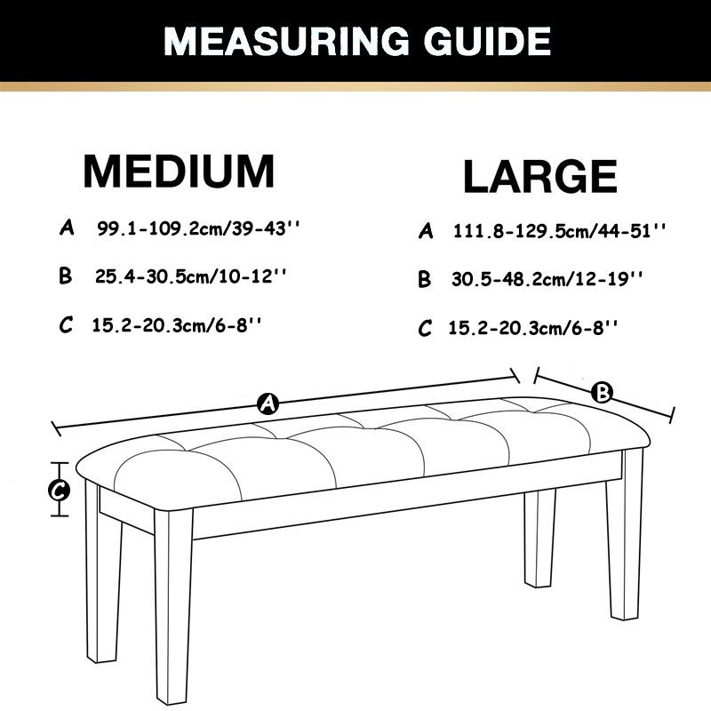 Strech Velvet Καλύμματα Πάγκου Κάλυμμα καρέκλας πιάνου All-Inclusive Ορθογώνιο μονόχρωμο Παχύ κάλυμμα σκαμπό για υπνοδωμάτιο