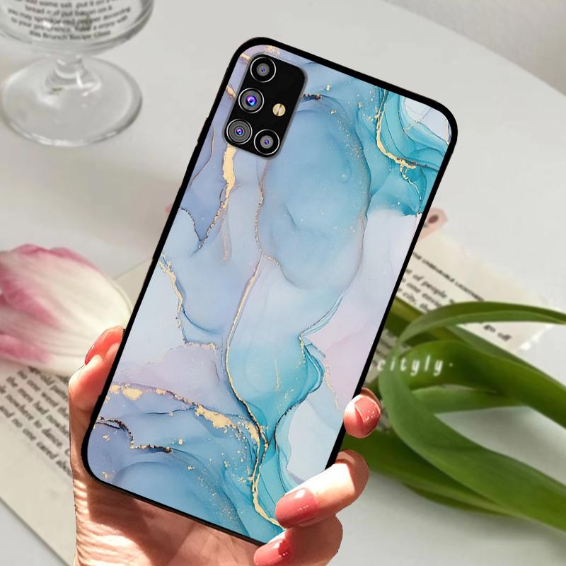 Cases For Samsung M31s Bumper SM-M317F Shockproof Soft Silicone TPU Phone Cover For Samsung Galaxy M31 Coque M31 Prime Fundas