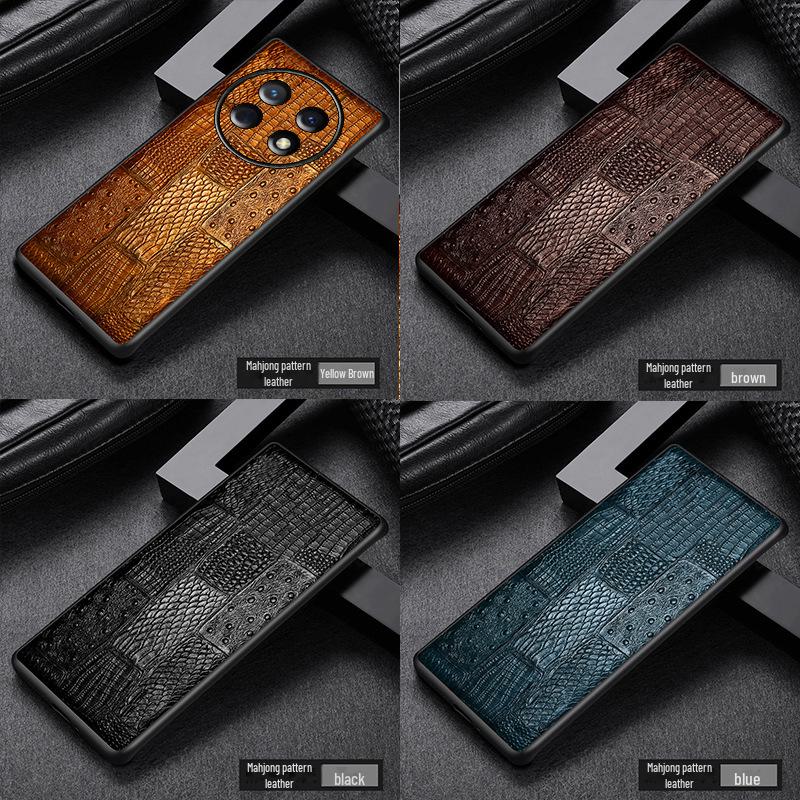 

Стильный чехол из натуральной кожи с полным покрытием для Huawei Enjoy 60X - защита из воловьей кожи для Enjoy 60Pro Enjoy 60