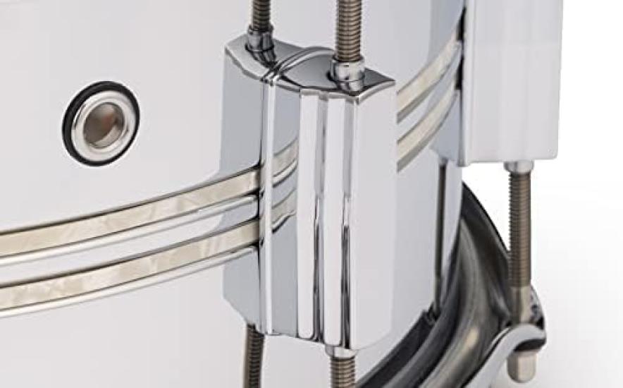 Pearl Duolux Snare x 1mm Thick Brass DUX1450BR Drum, 14" 5", Shell, #405