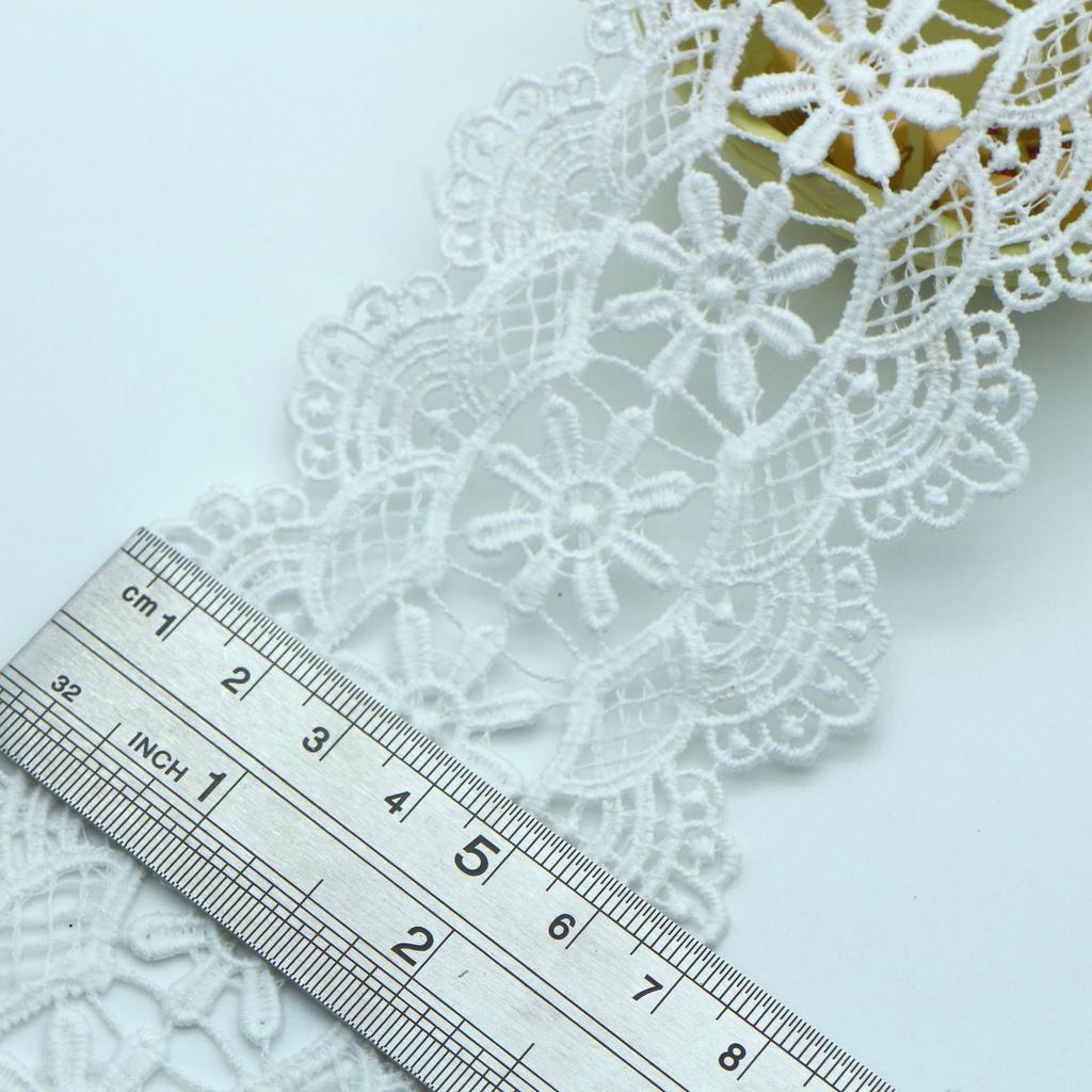 New Water-Soluble Lace Milk Silk Embroidery Lace, Exquisite Barcode Lace Wholesale Underwear Lace