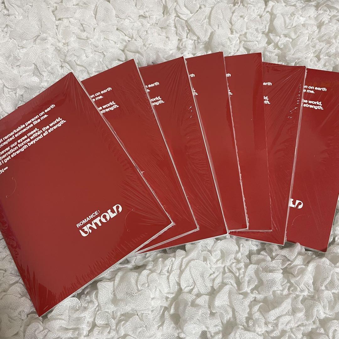 

[USED] ENHYPEN Album ROMANCE UNTOLD 7-pack set