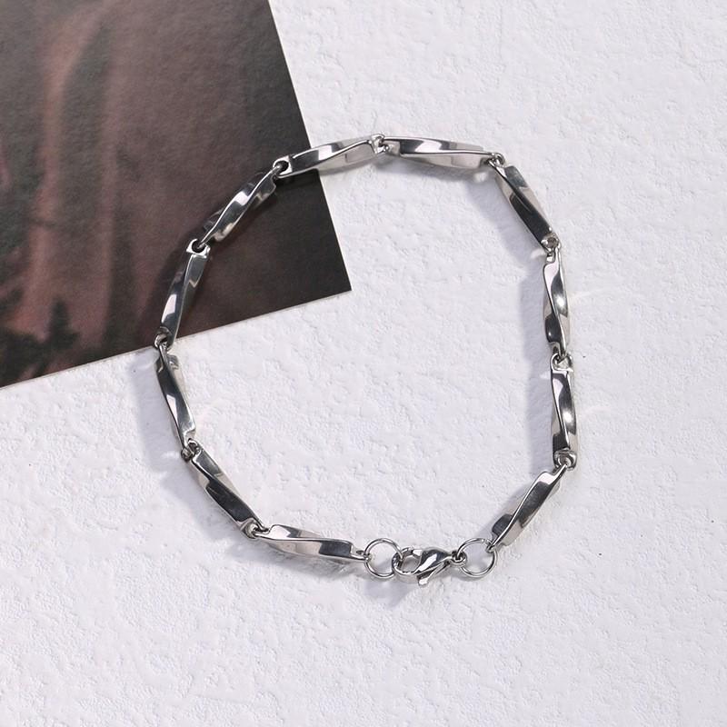 2024 Korean Style Unisex Stainless Steel Pendant Necklace - Trendy & Personalized