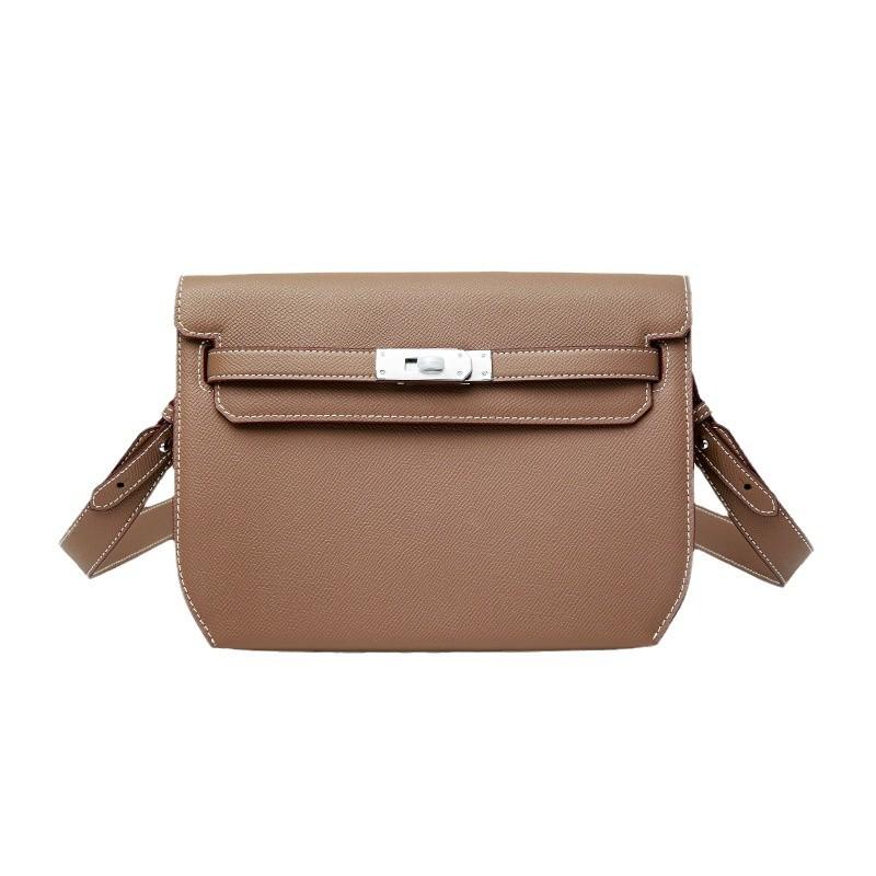 Dámská taška z pravé kůže ve vintage stylu, prémiový smysl, all-in-one, podpažní taška pro dojíždění, messenger taška, velkokapacitní taška přes rameno/křížem
