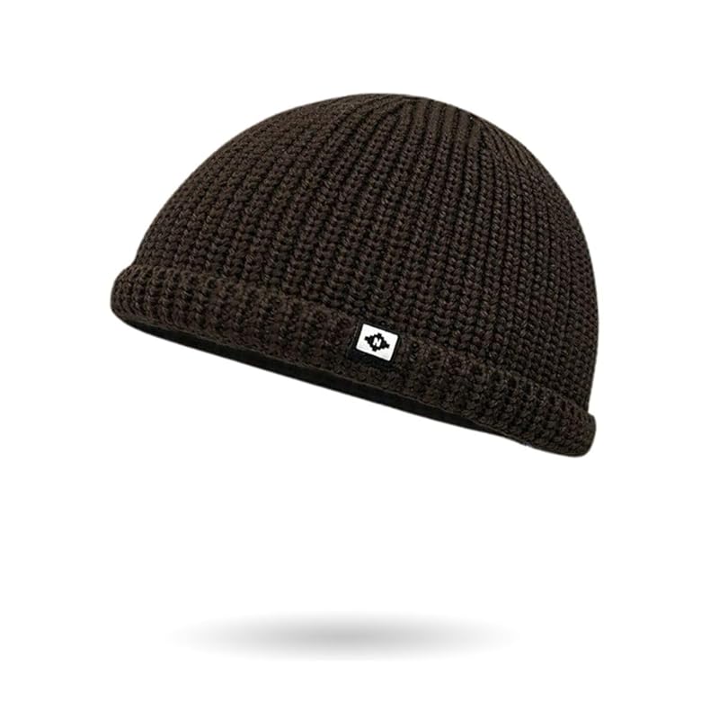 

[Zoubatt] islam watch knit hat men s summer knit hat watch cap spring summer fall winter beanie hat seamless Stretchable ladies Free size (coffee)