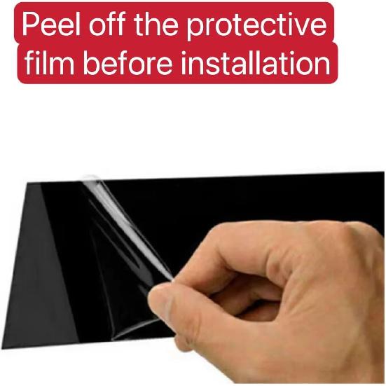 6 Stück Hochglanzschwarze Säulenabdeckungen für Land für Rover für Discovery 3 4 2006-2016 Auto Türfensterleisten Abdeckungen Aufkleber a