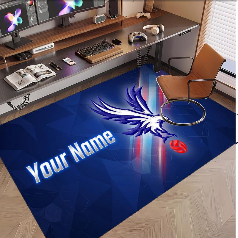 Personalized Crystal Velvet Carpet Crystal Palace Pattern Non Slip Floor Rug