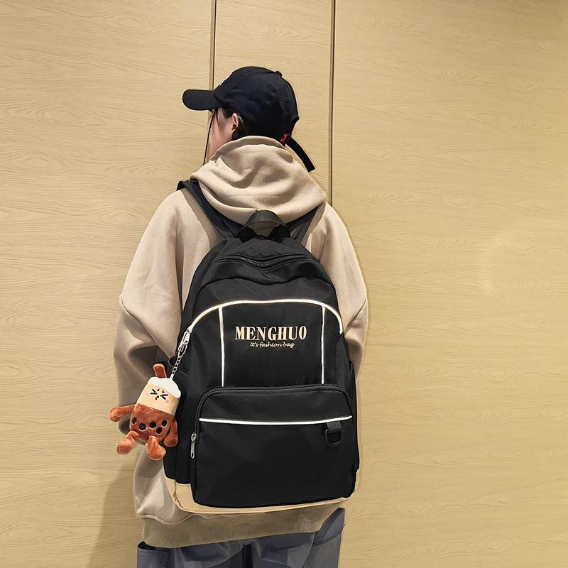 School bag leisure Harajuku style travel daily large-capacity junior high school student backpack