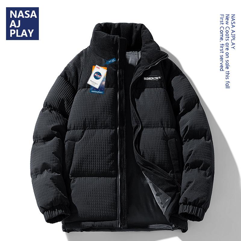 Stand-up collar boys thermal cotton-padded clothes men's jackets autumn and winter new cotton clothes cold-resistant winter bread clothes