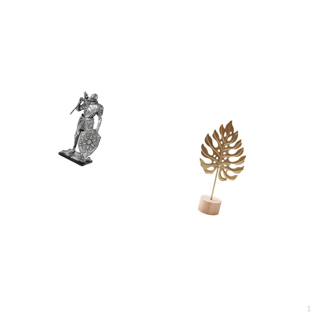 Nordic Abstract Resin Knight Figurine Sculpture Creative Art Ornament for Desk Table Cabinet Office