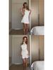 European & American Style Polka Dot Sleeveless Bodycon Dress