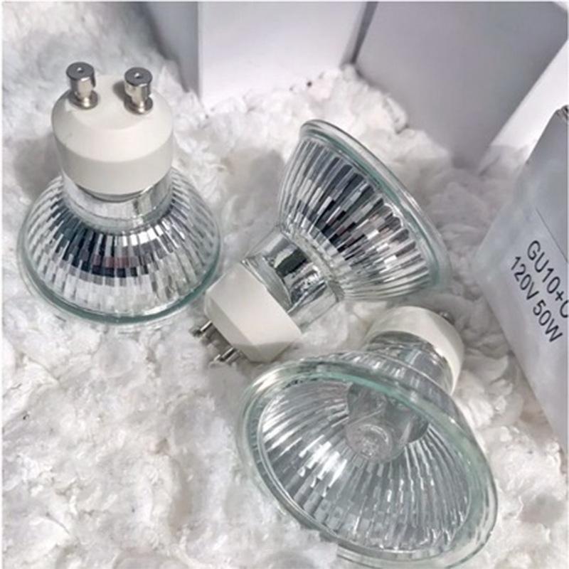 1 Piece 110-130V/220-240V Melting Wax Light Source Reptile Heating Home Reptile Heating Spotlight Gu10 Dimming Spotlights