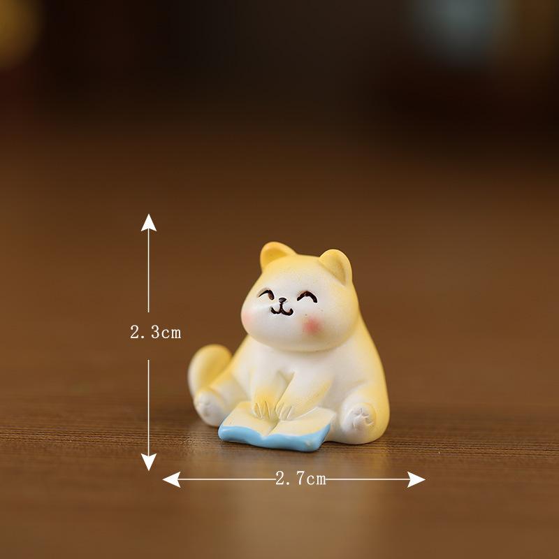 Resin Small Decorative Accessories for Cats' Daily Life Micro-scenes