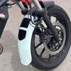 Motokano Eliminator 400/SE 400 (24) Front Fender, Bolt-On, Damage-Free Installation, Black, Mudguard