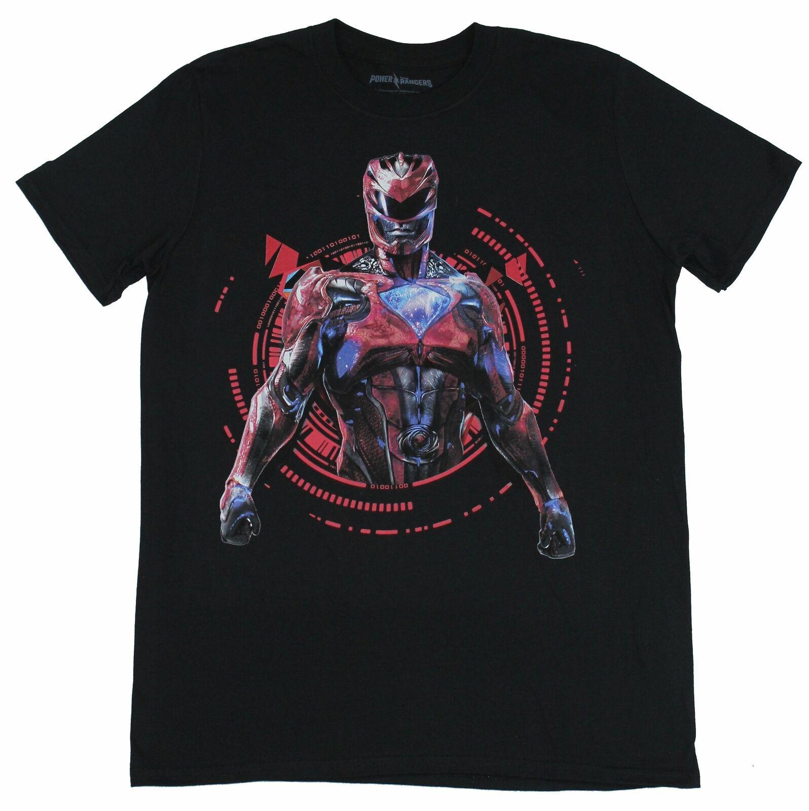 

Mighty Morphin Power Rangers T-Shirt Live Action Red Ranger Image