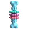 Durable TPR Dog Bone Teething Toy for Aggressive Chewers Interactive Puppy Teething Relief Toy Long Lasting Gnawing Resistance