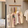 1PC Wooden 8- Hook Suspenders Household Hooks for Clothes Hats Underwear Dormitory Storage Hangers Organization Tool