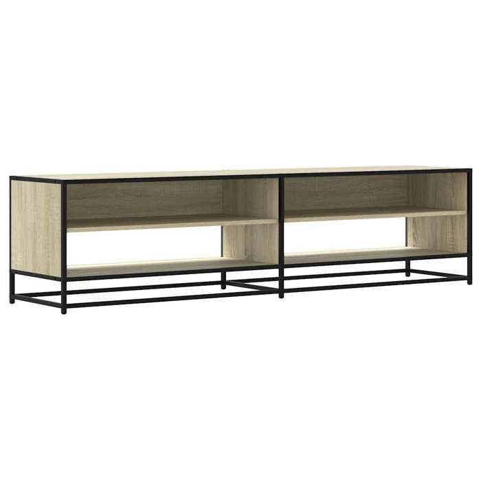 VidaXL TV Cabinet Sonoma Oak 180.5x40x46 Cm Engineered Wood, TV Stand, TV Buffet, Multimedia Cabinet, TV Bench, Furniture 3300801