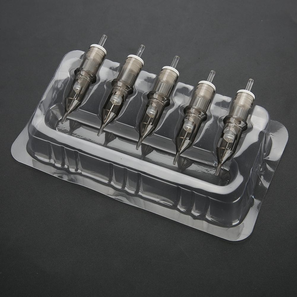Disposable DGT Plastic Tattoo Cartridge Needle Holder Stand 20pcs Trays Clear