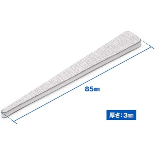 Wave Hobby Tool Series File Stick HARD4, Tapered #800, 10-Pack, Plastic Model Tool, HT-693