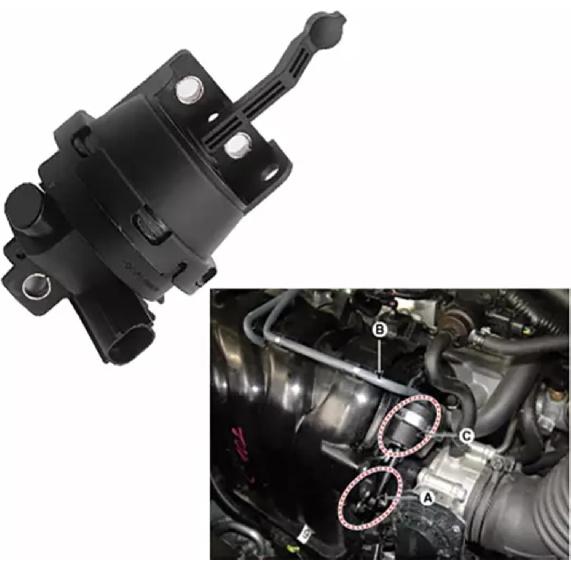 28321-2EAA0 Ansaugsystem Emissionsaktuator – Kompatibel mit Kia Forte 2019-2020 für Kia Soul 2018-2021 für Hyundai Elantra Limousine 2017-2020 für