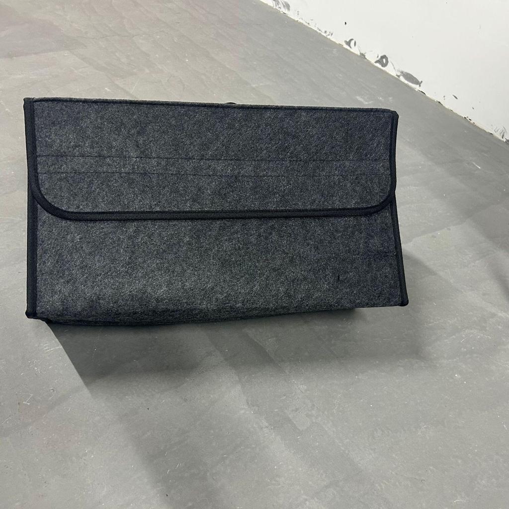 1 PZ Organizer Antiscivolo per Vano Bagagliaio Auto, Custodia per Attrezzi, Borsa Portaoggetti per Bagagliaio Auto, Scatola Portaoggetti in Feltro Morbido, Accessori Auto Nuovi