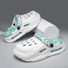 Personalized Couple EVA Hole Shoes Non-slip Wear-resistant Soft Elastic Heightening Sole Simple Leisure Outdoor