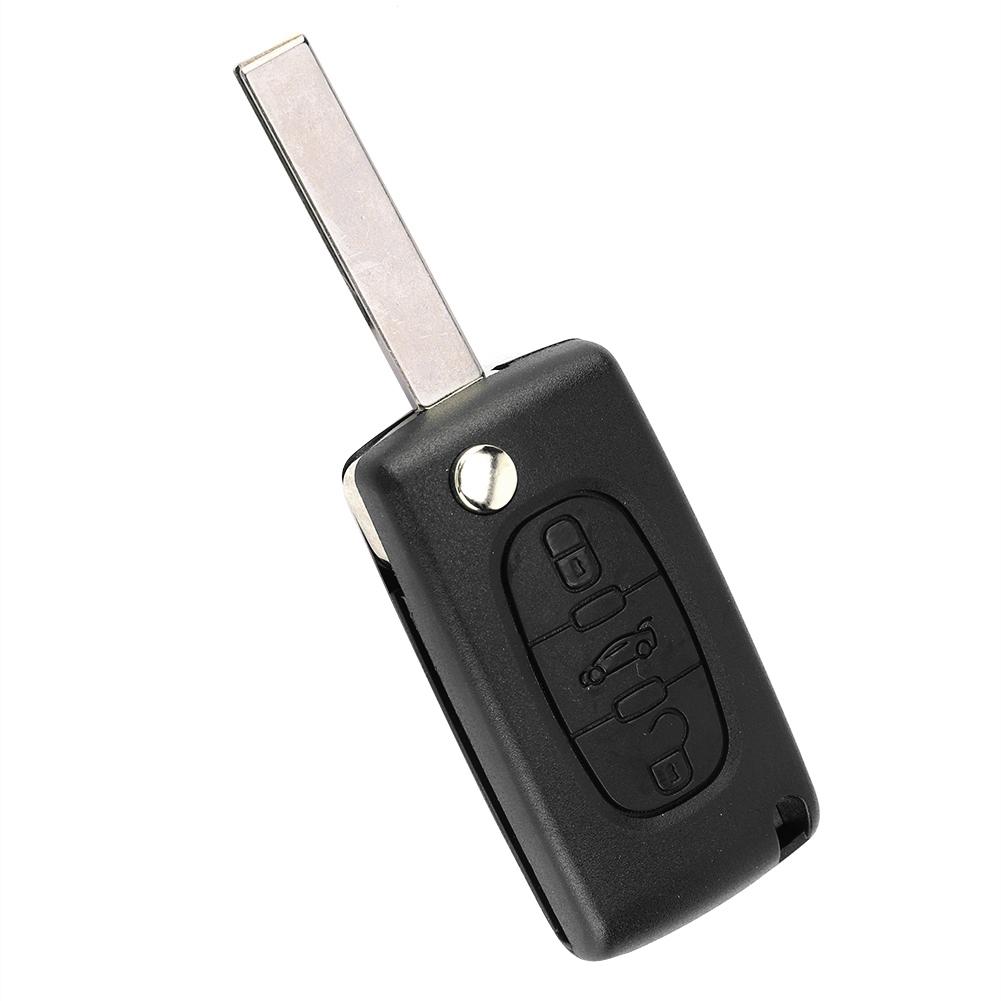 3 Button PCF7941 Chip 434MHz Car Keyless Entry Remote Control Key Fob Fit for Peugeot Citroen