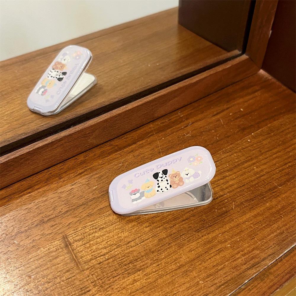 

Adorable Cartoon Cat Mirror & Phone Holder Foldable Case Sticker