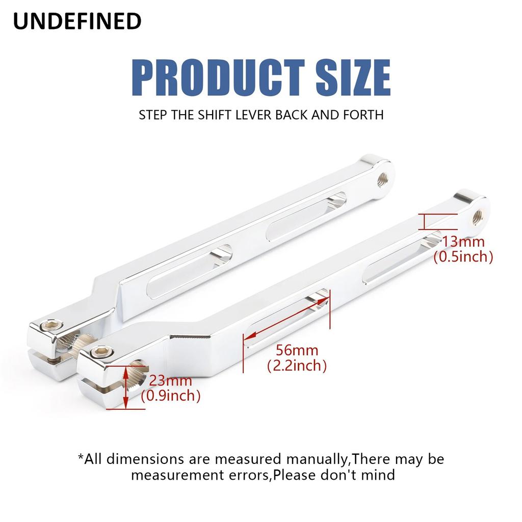 Extended Shift Lever For Harley Softail Electra Road Glides Road Kings Tri Glide Motorcycle Toe Shift Shifter Levers Aluminum