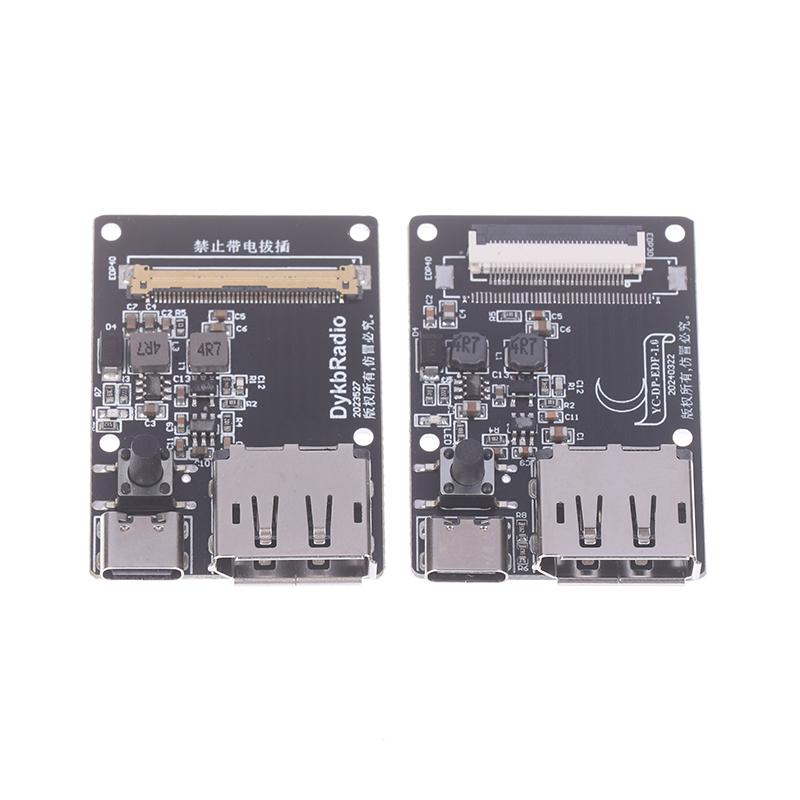 30Pin 40Pin Dp To Edp Driver Board Typec Edp Signal Adapter Board Edp Cable 4K 8K 144Hz For 30P 40P Computer Lcd Display Screen