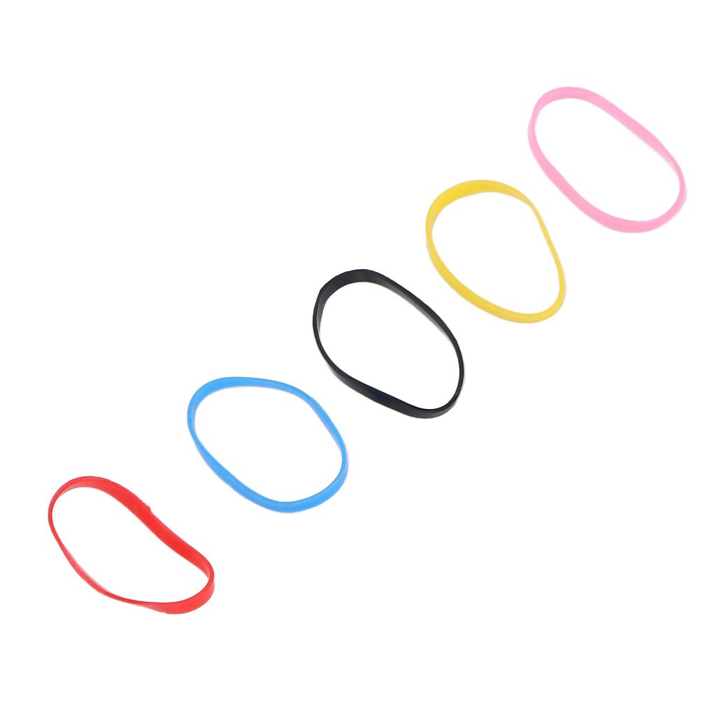 Rubber Bands Colored High Elasticity Strong Hair Loop Disposable Small Rubber Band