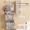Travel Waterproof Makeup Bag With Hanging Hook For Outdoor And Trip Storage