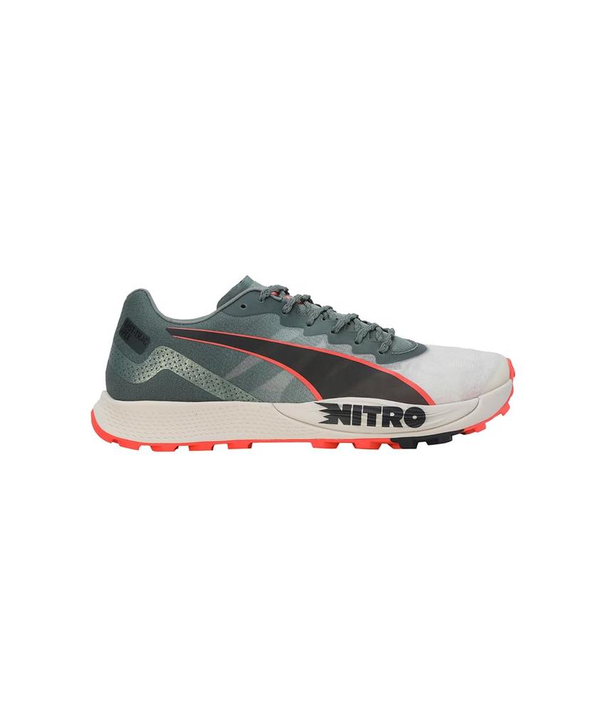 Trekking Shoes Fast Track Apex Nitro 23 Color Sun Cm [PUMA] Men's Fall/Winter Eucalyptus/Neon 26.0