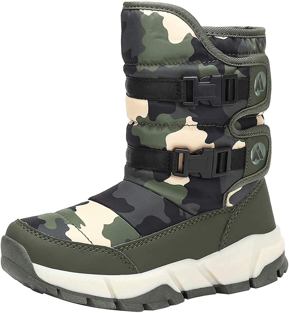 Putu and Junior Snow Waterproof and Warm for Girls and Size Kids' Boots, Boys, 21.0cm