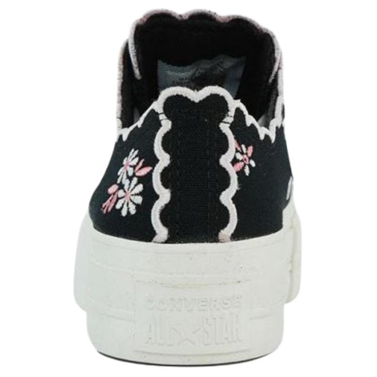 Converse Chuck Taylor SEASONAL Comfortable and Versatile Low-top Canvas Shoes for Women in Black