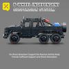 ToylinX Off-Road SUV Black Kits 1/8 Scale Pickup Truck Car Challenge Building Blocks Gift for Technical Enthusiasts Adults