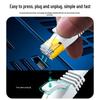 SAMZHE CAT7 Flat Gold-Plated Ethernet Patch Cable