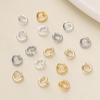 10Pcs/Pack 14/18K Gold Color Plated Open Jump Rings Split Rings Connector For Necklace Bracelets Jewelry Making Accessories