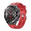 Silver‑Pin‑Buckle Single‑Color Soft‑Silicone Watch‑Band Strap, Adjustable Wrist‑Bracelet Accessory For Huawei Watch Ultimate 2