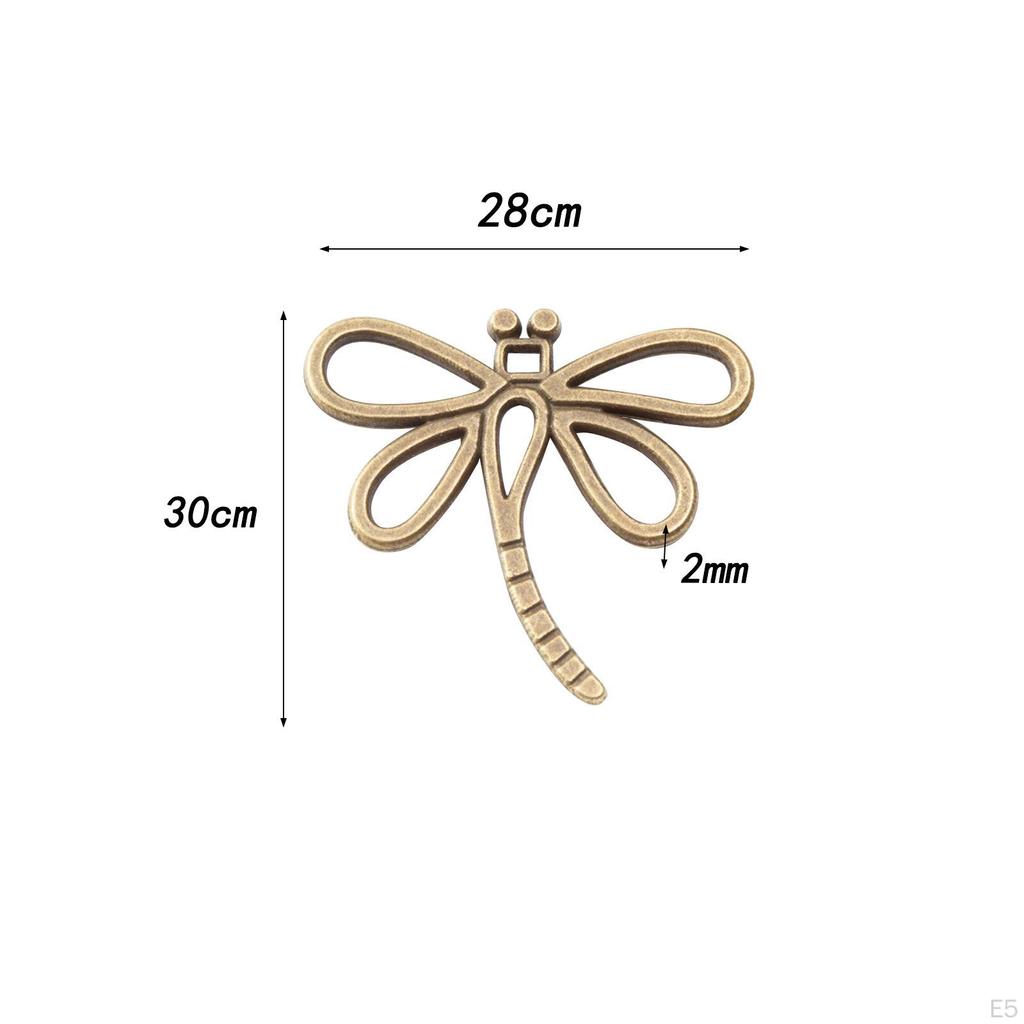 30 Pieces Dragonfly Charms Jewelry Making Pendents Metal for Crafting