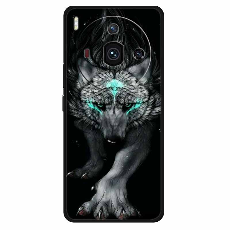 Für Nubia Z50S Pro Hülle Mode Schutz Silikon Bemaltes TPU Hülle für ZTE Nubia Z50S Pro 5G Cover NX713J Süß Weich Löwen