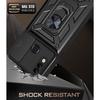Protective Case - BOOLING - for Samsung Galaxy A10 - Shockproof - Camera Cover - Reinforced Edge - Black
