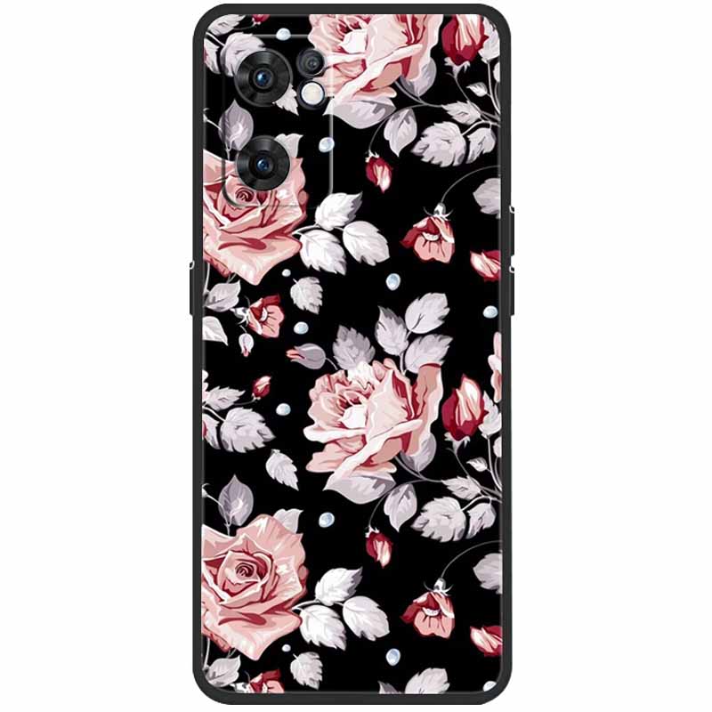 Hülle für Oppo Find X5 Lite Hülle Katze Weiches Silikon TPU Rückabdeckungen für Oppo Find X5 Lite 5G Hülle CPH2371 Stoßfest Coque Fundas